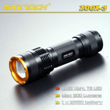 Maxtoch ZO6X-3 1000 Lumen Zoom Focus LED torche